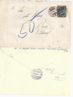 DR Schweiz 1923, KGF POW Kolzich Cairo, Brief V. Mosel An Rotes Kreuz Bern. - Lettres & Documents