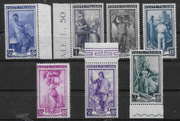 REPUBBLICA 1955 ** MNH LUSSO " LAVORO " FILIGRANA STELLE  C2015 - 1946-60: Nieuw/plakker