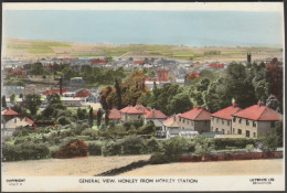 General View, Honley From Honley Station, Yorkshire, C.1960 - Lilywhite RP Postcard - Altri & Non Classificati
