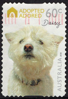 AUSTRALIA 2010 60c Multicoloured, Adopted And Adored (Dogs)-Daisy Self Adhesive SG3436 Used - Usati