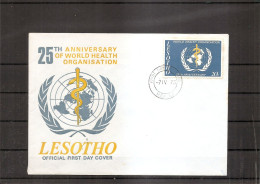 Lesotho - OMS ( FDC De 1973 à Voir) - Lesotho (1966-...)