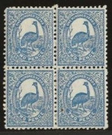 New South Wales      .   SG    .   254e Bloc Of 4  (2 Scans)    .   *      .     Mint-hinged - Nuovi