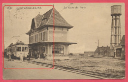 Westende-Bains - Belgique Belgien - La Gare Du Tram - Le Château D'Eau. - Westende