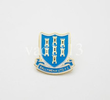 Badge Pin: European Football Clubs " Ballymena United FC " Northern Ireland - Football