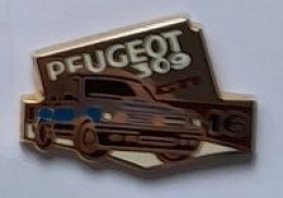 Pin' S  Automobiles  PEUGEOT  309  GTI  Bleu 16 - Peugeot