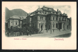 AK Innsbruck, Stadtsäle Und Theater  - Other & Unclassified