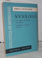 Sociologia . Les Reglas Del Método Sociologico . Sociologia Y Ciencias Sociales - Non Classés