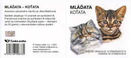 Booklet 1164 - 5 Czech Republic Kittens 2022 - Nuevos