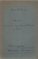 Un Plan De Division Régionale De La France En 1790 - Non Classés