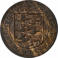 Guernesey, Elizabeth II, 8 Doubles, 1959, Londres, Bronze, SUP, KM:16 - Guernesey