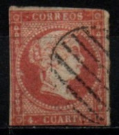 ESPAGNE 1856 O - Oblitérés
