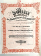Société Belge De Récupération Industrielle - 1925 - Bruxelles - Afrique