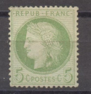 5 C Cérès III ème République YT 53 De 1872 Trace De Charnière Légère - 1871-1875 Ceres