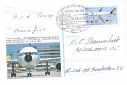 Postzegels > Europa > Duitsland > West-Duitsland > Briefkaart  Naposta '89 Gebruikt (17685) - Postkarten - Gebraucht