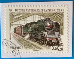 France 2012 : Transport, Train, Centenaire De La Pacific 231K8 N° 711 Oblitéré. - Usati