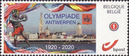 DUOSTAMP/MYSTAMP** 100 - Ans De L'Olympiade D'Anvers/jaar Olympiade Antwerpen/jahre Olympiade Antwerpen - Estate 1920: Anversa
