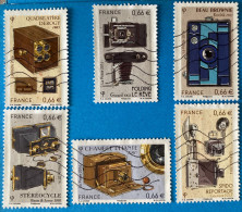 France 2014 : Les Appareils Photographiques N° 4916 à 4921 Oblitéré - Used Stamps