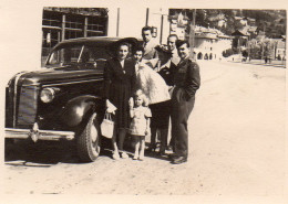 Photo Vintage Paris Snap Shop -famille Family Voiture Car - Auto's