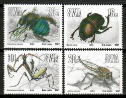 SWA 1987 Sudoeste Africano / Insects MNH Insectos Insekten / Cu14000  5-25 - Other & Unclassified