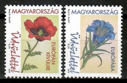 Hungary 2015 Hungría / Flowers MNH Blumen Flores Fleurs / Cu13926  5-25 - Andere & Zonder Classificatie