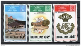 Gibraltar 1987. Yvert 549-51 ** MNH. - Gibraltar
