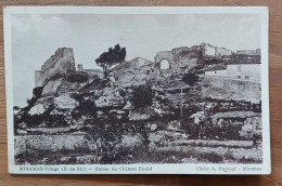 D.13 Miramas Village Ruines Du Château Féodal - Other & Unclassified