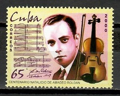 Cuba 2000 / Musician Amadeo Roldán Music MNH Música Musik / Cu11407  C5-25 - Musique