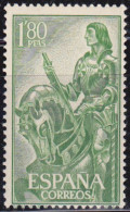 1958 - ESPAÑA - GONZALO FERNANDEZ DE CORDOBA EL GRAN CAPITAN - EDIFIL 1209**MNH - Unused Stamps
