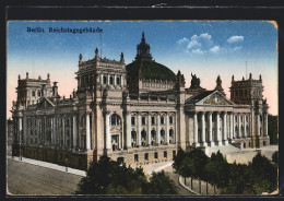 AK Berlin-Tiergarten, Der Reichstag  - Tiergarten