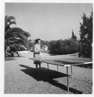 Photo Vintage Paris Snap Shop -femme Women Tennis De Table Table Tennis  - Sonstige & Ohne Zuordnung