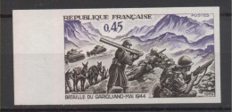 Bataille De Garigliano YT 1601 De 1969 Bord De Feuille Sans Trace De Charnière - Unclassified