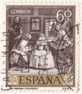 1959 - ESPAÑA - DIEGO VELAZQUEZ - LAS MENINAS - EDIFIL 1241 - Oblitérés
