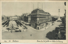 BORDEAUX , Cours Du 30 Juillet Et Allées De Tourny , 1939 , µ - Bordeaux
