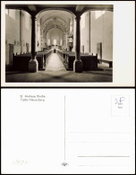 Ansichtskarte Westend Neuenberg-Fulda St. Andreas Kirche - Kirchenschiff 1962 - Fulda
