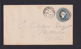 1895  - 1/2 P. Ganzsache Ab BURCHERSDORP Nach Bethulie - Cabo De Buena Esperanza (1853-1904)