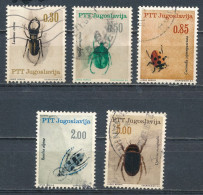 °°° YUGOSLAVIA - Y&T N°1051/56 - 1966 °°° - Used Stamps