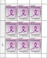 NMK 2024-ZZ01 RED CROSS AGAINST CANCRO, NORTH MACEDONIA, MS, MNH - Macedonia Del Nord