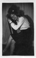 Photographie Photo Vintage Snapshot Femme Women Mode Fashion - Other & Unclassified