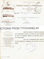 Lettre Illustrée 1942 - HAINE-SAINT-PIERRE - FORGES-USINES & FONDERIES - Locomotives, Tenders, Wagons, - Otros & Sin Clasificación