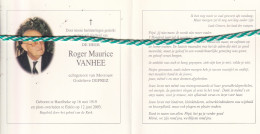 Roger Maurice Vanhee-Deprez, Harelbeke 1919, Eeklo 2003. Foto - Décès