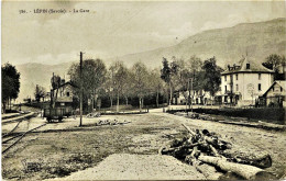 2508 - Savoie -  LEPIN    : LA GARE  -   Reynaud 786  -   Trés Rare  Circulée.... - Other & Unclassified