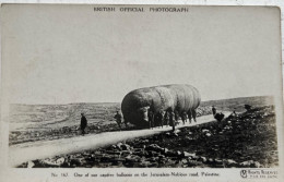 PALESTINE  ISRAEL  BRITISH OFFICIAL PHOTOGRAPH  POSTCARD CAPTIVE GERMAN  BALOON JERUSALEM JUDAICA WW1 1918  NO. 167 - War 1914-18