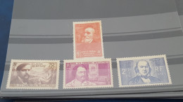 REF A4184  FRANCE NEUF* N°436/439 - Unused Stamps