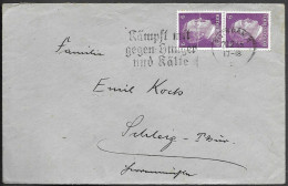 Germany WW2 Potsdam Cover Mailed 1945. Late Date In WW2 20.02.45 - Covers & Documents