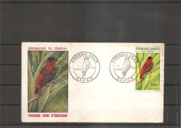Sénégal - Oiseaux ( FDC De 1963 à Voir) - Sénégal (1960-...)