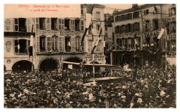 Epinal. Kermesse Du 17 Mars 1912 Au Profit De L'Aviation (place Des Vosges En Direction De La Rue St-Goery) - Epinal