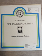 Original-Einleger Schaubek-Alben DDR 1988 - 14 Blatt - Vordruckblätter