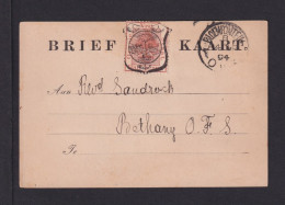 1894 - 1/2 P. Provisorische Ganzsache Ab Bloemfontain Nach Bethany - Orange Free State (1868-1909)