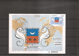 Mayotte - Armoiries ( CM De 1997 à Voir) - Storia Postale