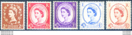 Elisabetta II. Filigrana Corone Multiple 1959. - Andere & Zonder Classificatie